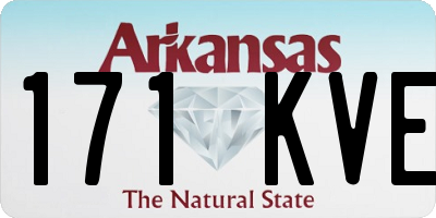 AR license plate 171KVE