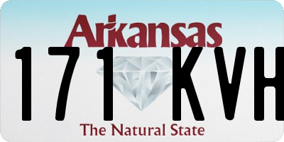 AR license plate 171KVH