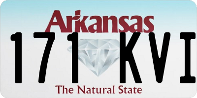 AR license plate 171KVI