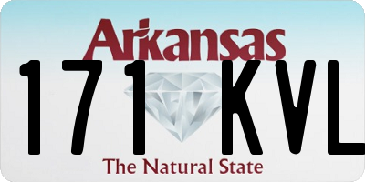 AR license plate 171KVL