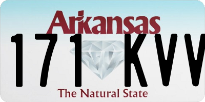 AR license plate 171KVV