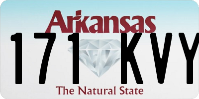 AR license plate 171KVY