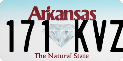 AR license plate 171KVZ