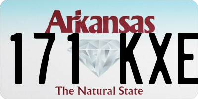 AR license plate 171KXE