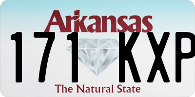 AR license plate 171KXP