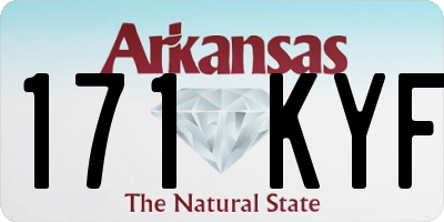 AR license plate 171KYF
