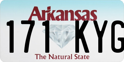 AR license plate 171KYG