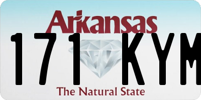 AR license plate 171KYM
