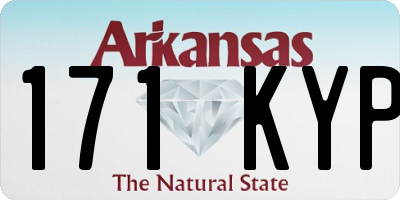 AR license plate 171KYP