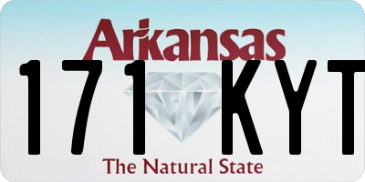 AR license plate 171KYT