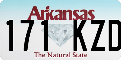 AR license plate 171KZD