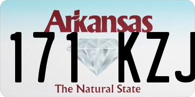 AR license plate 171KZJ