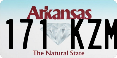 AR license plate 171KZM