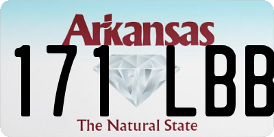 AR license plate 171LBB