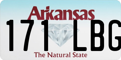 AR license plate 171LBG