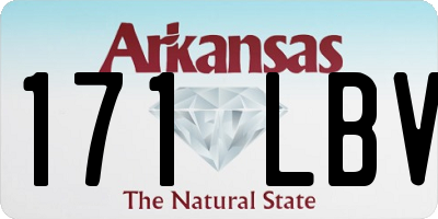 AR license plate 171LBV