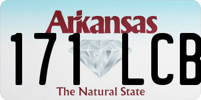 AR license plate 171LCB
