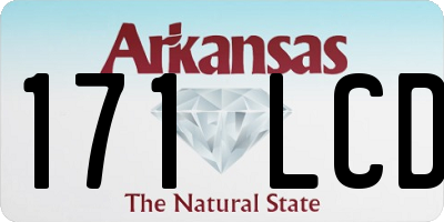 AR license plate 171LCD