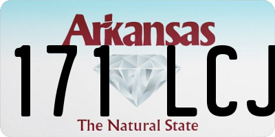 AR license plate 171LCJ