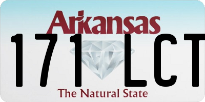 AR license plate 171LCT