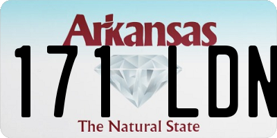 AR license plate 171LDN