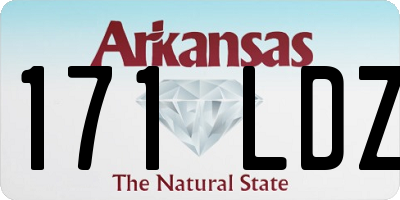 AR license plate 171LDZ