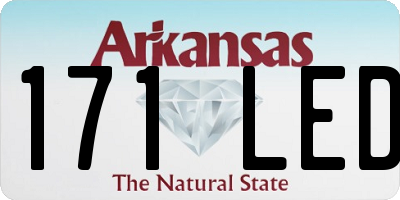 AR license plate 171LED