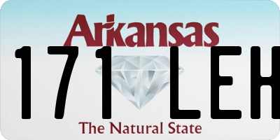 AR license plate 171LEH