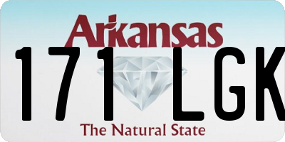 AR license plate 171LGK