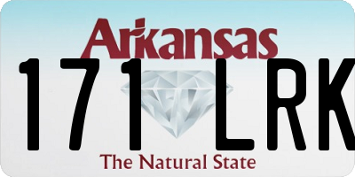 AR license plate 171LRK