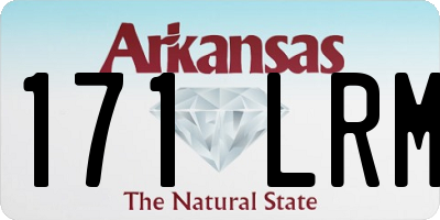 AR license plate 171LRM