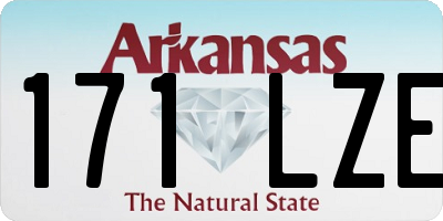 AR license plate 171LZE