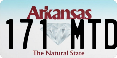 AR license plate 171MTD