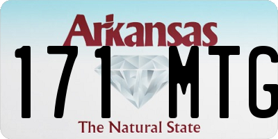 AR license plate 171MTG