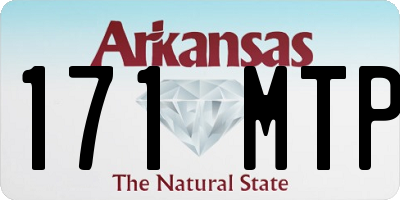 AR license plate 171MTP