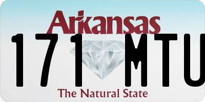 AR license plate 171MTU