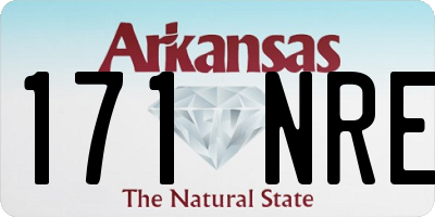 AR license plate 171NRE