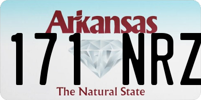 AR license plate 171NRZ