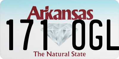 AR license plate 171OGL
