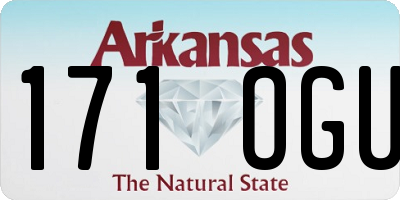 AR license plate 171OGU