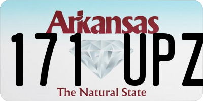 AR license plate 171UPZ