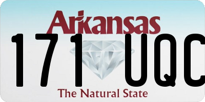 AR license plate 171UQC