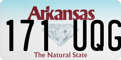 AR license plate 171UQG
