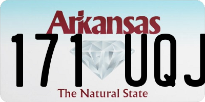 AR license plate 171UQJ