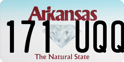 AR license plate 171UQQ