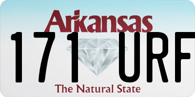 AR license plate 171URF