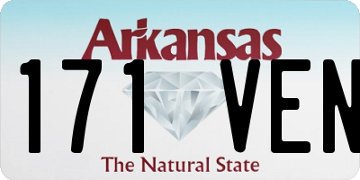 AR license plate 171VEN