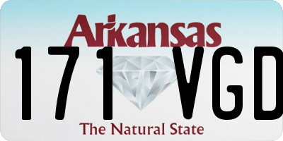 AR license plate 171VGD