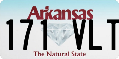 AR license plate 171VLT