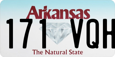AR license plate 171VQH